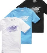 These graphic t-shirts from LRG are a casual salute to safari style.