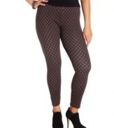 Electrify your look this season with Style&co.'s plus size printed leggings!