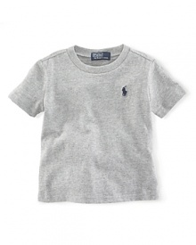 The timelessly preppy tee rendered in durable, soft cotton jersey.