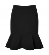 The perfect separate for dressing up for cocktails, DKNYs mermaid skirt guarantees a chic, feminine polish to your look - Hidden back zip, ruffled mermaid hemline - Fitted silhouette - Team with feminine tops and statement accessories