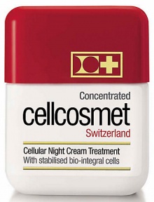 EXCLUSIVELY AT SAKS. Cellular Night Cream Treatment with active stabilized bio-integral cells. Enriched with vitamins E and C, to fight against free radicals.