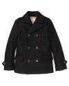 A classic style that's as sophisticated for little ones as it is for adults, this Burberry pea coat is a timeless staple.