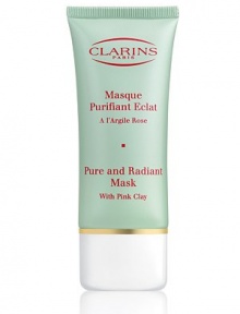 Truly Matte Pure and radiant Mask. The perfect mask for combination and oily skin that promises a fresh, radiant complexion in five to ten minutes. 1.7 oz. 