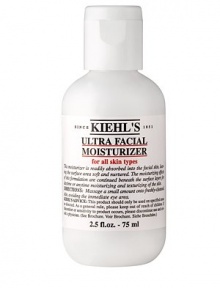 This moisturizer is readily absorbed under the facial skin, leaving the surface area soft and nurtured. The moisturizing effects of this formulation are continued beneath the surface layers for daytime or anytime moisturizing and texturizing of the skin. 2.5 oz. 