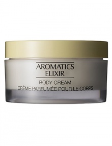 Luxurious moisturizing cream softens and pampers, leaveing skin pleasingly scented with the warmth of this intriguing fragrance. 