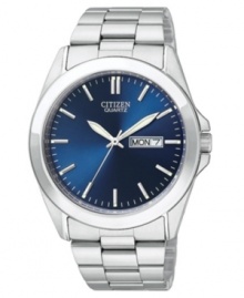 Classic and durable, this watch by Citizen will keep you on time for years to come.