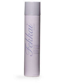 This unique ultra-fine mist creates natural-looking, invisible hold that dries in an instant. Formulated with avocado oil, panthenol and wheat protein, it locks in style and leaves hair soft, sexy and shiny all day. Precise nozzle offers buildable holding power Spray a lot for all-day humidity control Triple color protection helps prevent UV damage and fading 5.8 oz.