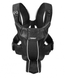 BABYBJÖRN® Baby Carrier Synergy combines the light and breathable 3D mesh material of the BABYBJÖRN® Baby Carrier Air with the comfortable back support of the BABYBJÖRN® Baby Carrier Active. This lightweight baby carrier is made from a soft and breathable 3D mesh material that allows greater airflow, keeping you and baby cooler. The enhanced lower-back support and the padded shoulder straps are designed to provide maximum back support so you can carry baby more comfortably for longer periods of time. You can use the BABYBJÖRN® Baby Carrier Synergy for newborns (minimum 8 lbs., with the safety strap fastened) as well as older babies (maximum 26 lbs.).