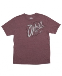 Swell with style in this O'Neill t-shirt that kicks basic up a notch.