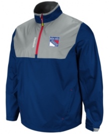 Put your New York Rangers pride on display with this NHL jacket from Reebok.