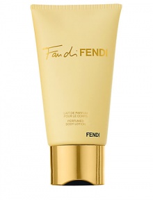 The generous and silky texture of the Fan di FENDI body lotion instantly melts on the skin providing absolute comfort all day long. The skin is moisturized, soft and lightly scented by the sensual Fan di FENDI notes. The perfumed body lotion extends the sensual Fan di FENDI experience on your skin. 5 oz.Top Notes: Pear blackburrant accord, Tangerine, Pink peppercorn Heart Notes: Damascena rose, Yellow jasmine Base Notes: Soft leather accord, Patchouli 