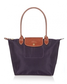 Not too big, not too small, Longchamp's shoulder bag is just right for everyday.