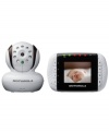 Your little one will never be out of site and you'll always have peace of mind with this Motorola digital-video baby monitor featuring a 2.8 color LCD screen