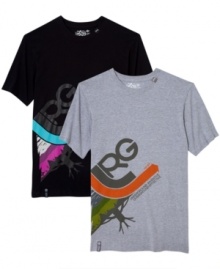 One to grow on. With a bright graphic, this LRG tee will be your favorite for years to come.