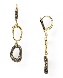 Have a golden moment with this pair of double drop earrings from Judith Jack. Whether styled classically or paired with modern cuts, this pair will take you from desk to dinner with ease.