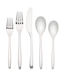 kate spade puts an emphasis on shine with the smooth, elongated silhouettes and luxe stainless steel of Tompkins Street serving set. Perfect for the modern table but undoubtedly timeless, too.