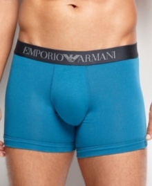 These boxer briefs from Emporio Armani are a stylish and super comfortable way to keep yourself collected underneath.