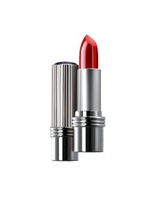 Line Reducing Lipstick with Plumping action. A treatment lipstick that not only is rich in color and texture but plumps up the lips on contact and reduces dehydration lines on the lips by 42% in one hour. 