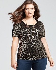 This MICHAEL Michael Kors python-print sequin top is a glamorously easy way to work the season's snake trend, whether you choose to layer it or let it shine on its own.