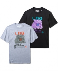 Live a wild life with LRG's crew neck t-shirt, the perfect topper to any casual outfit.