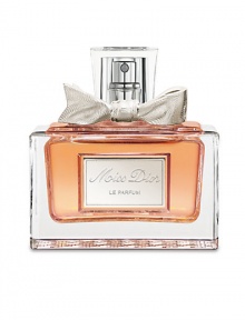 Discover a sweetly seductive new fragrance that perfectly dresses up any occasion. Intense, sensual and sophisticated, Miss Dior Le Parfum features a warm blend of Italian Mandarin essence and Damascena rose absolute, underscored by elegant Indonesian amber patchouli essence. The bottle is a true work of art, expertly showcasing Dior's savoir faire. Made in France. 1.35 oz. 