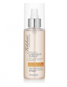 Light weight styling spray activates the texture of naturally curly or wavy hair to create lasting soft loose waves. 5 oz.