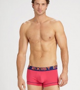 Slim-fitting, stretch cotton brief with a square-cut leg opening and a signature logo waistband.Elastic logo waistband90% cotton/10% spandexMachine washImported