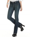 Dark and sultry, Earl Jeans' petite bootcut pair is a must-have for your denim collection!