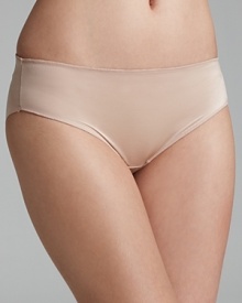 A luxuriously soft low-rise hipster with a seamless appearance.