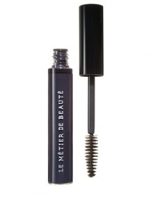 Create dramatic and voluminous lashes with Anamorphic Lash Mascara. Free of harmful tar, charcoal and mercury, Anamorphic Lash adheres to the lash beautifully while beeswax conditions hair follicles for soft, luscious lashes. Get three-dimensional lashes for a wide-eyed look. The long-wearing, smudge-proof formula conditions as it thickens for a soft, touchable look. Anti-clump brush defines lashes without clumps or globs. Contact lens safe; hypoallergenic.