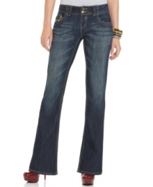 Jolt's jeans really know how to make an entrance ... pair with peep-toe heels for a sexy outfit!