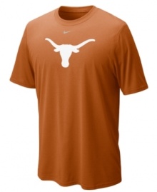 Keep team spirit rolling with this Texas Longhorns NCAA t-shirt from Nike.