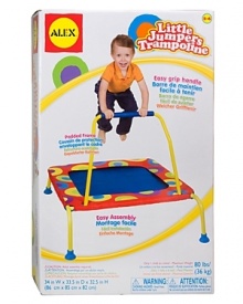 Your bouncing baby girl or boy will love to exercise their aerials with this fun trampoline from ALEX Toys, designed to develop their balance and strength.