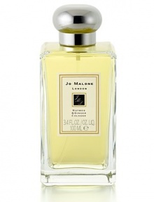 Jo Malone's first fragrance, created as gift for her twenty skin care clients, blends the warmth of sandalwood and cedarwood with nutmeg and ginger for an unexpected scent. 