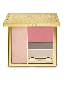 Weekday or weekend, your beauty mantra is the same: Easy does it. Whether it's the rush to get out the door during the week or the no-fuss polish of the weekend, the Fall Style Palettes add a fresh, easy, on-trend spin to your routine with two complementary eyeshadow shades: a gorgeous wash of blush and highlighter to brighten features. Made in Canada. 