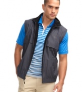 Keep your cool all through the in-between seasons. This vest from Greg Norman for Tasso Elba is the answer.