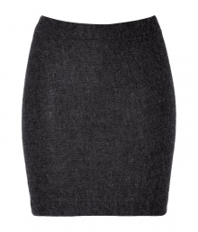 Perfect for pairing with chunky knits and cool ankle boots, See by Chlo?s super soft stretch wool-blend mini-skirt is essential for feminine daytime looks - Pulls on, form-fitting - Pair with bright tops and opaque tights