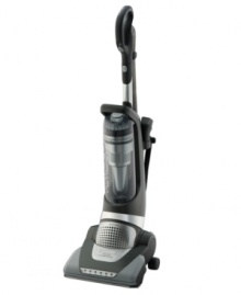 You're in the clear with smooth-swivel steering and powerful cyclonic technology that gets rid of ground-in dirt on carpets and bare floors faster than ever. The unique 3-in-1 VersaTool takes cleaning to new heights, delivering in-crevice dirt removal on stairs and other tight spots. 5-year warranty. Model EL8602A.