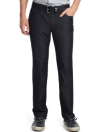 Take a break from your jeans habit with these stylish Kenneth Cole Reaction pants.