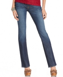 In a classic straight cut and medium wash, these Lucky Brand Jeans Charlie jeans are the perfect go-to denim staple!