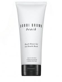 This new moisturizing body cleanser is specially formulated with Pacific sea kelp extract to soften skin as it cleanses. Lightly scented with beach Fragrance. Packaged in a convenient and travel-friendly tube. Dermatologist tested. After shower, follow beach Lotion or Body Oil to enhance scent and moisturize skin. 6.7 oz. 