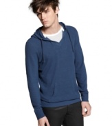 Get the layered look you like without the bulk. This hoodie from Bar III is lightweight and luxe.