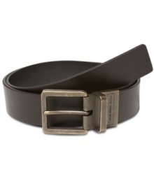 Classic style belt by Calvin Klein for casual wear.