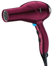 Get the hair style you've always wanted with this innovative hair dryer from Conair, featuring a salon performance AC motor and ceramic ionic technology. Also includes a cold shot button to help set hair and diffuser and concentrator attachments for more styling options.