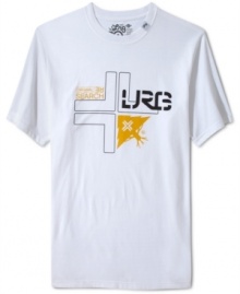 Step up your casual style with this LRG logo tree cross t-shirt.