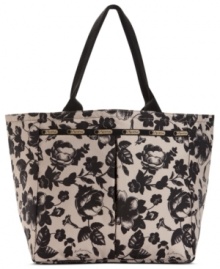 A must-have for every girl: a chic, carry-it-all nylon tote from LeSportsac.