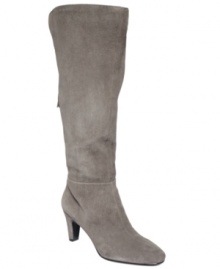 A cute tassel-topped zipper adds just the right amount of detail to the back of the Whoop dress boots by Bandolino.