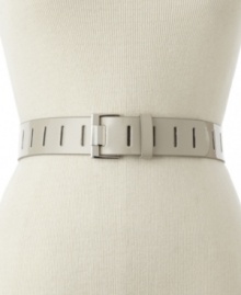 Keep your style options open with this uniquely perforated belt by Style&co.