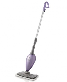 Steam that leaves nothing behind but a brilliant shine. This lightweight, ergonomic steam mop is ready to go in just 30 seconds, using the natural mopping motion to release it's quick-cleaning steam on any surface in your home. One-year limited warranty. Model S3101.