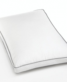 Sleep soundly through the night with this Charter Club down loft pillow, boasting a feather core surrounded by plush down fill for exceptional comfort. Finished with a 300-thread count cotton cover.